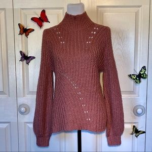 Lucky Brand Blouson Stitch Pullover